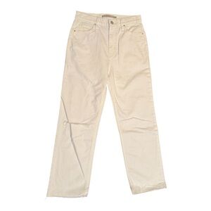 Hudson Jeans White / Cream Wide Leg Women Jeans